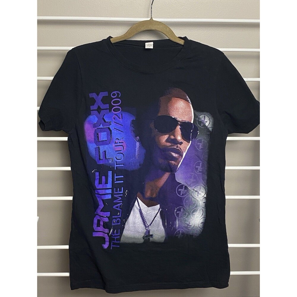 Jamie Foxx shirt Rap T-Shirt Blame It Tour 2009 Concert Shirt Comedy